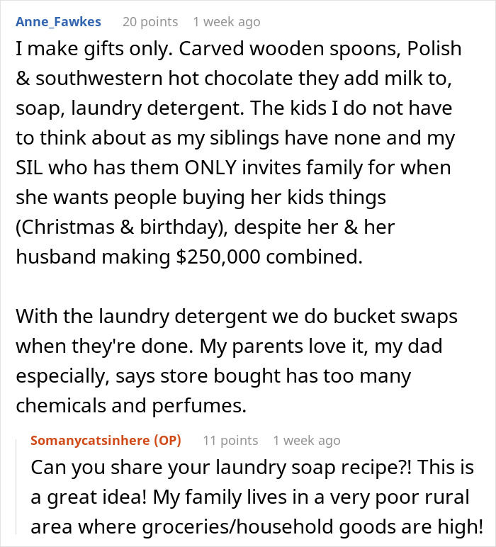 “Gifting In America Has Become Insane”: Woman Shares Her New Gift Strategy For Christmas “Gifting In America Has Become Insane”: Woman Shares Her New Gift Strategy For Christmas