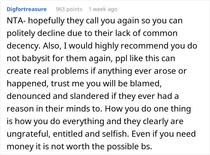 "Looked At Me Puzzled": Parents Aghast After Babysitter Confesses To Having A Few Slices Of Pizza 