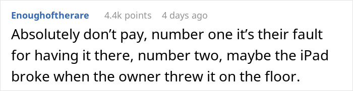Mom Refuses To Pay For Broken iPad Pro After Parents Leave It With 11-Month-Old At Daycare