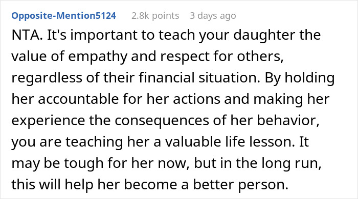 16-Year-Old Bullies A Kid For Being Poor, So Her Stepdad Takes Away All Her &ldquo;Luxuries&rdquo;
