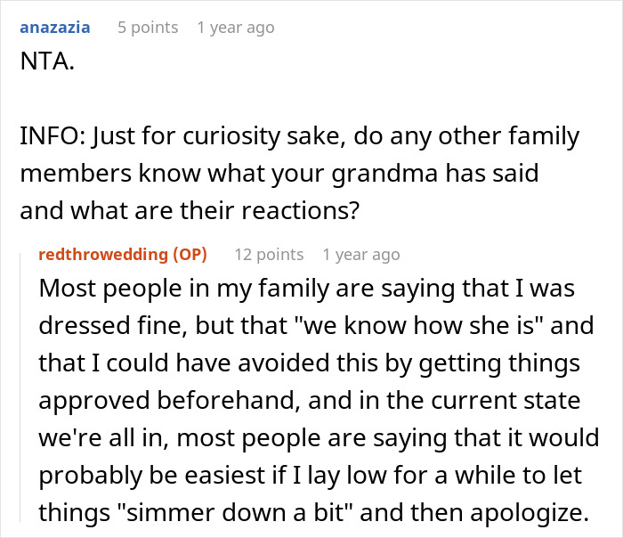 71 Y.O. Bride Accuses Granddaughter Of Upstaging Her, Internet Says She Needs A Reality Check