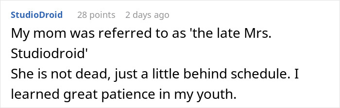 Family Members Who Are Always Late Insist They're Not The Problem, Regret It Family Members Who Are Always Late Insist They're Not The Problem, Regret It
