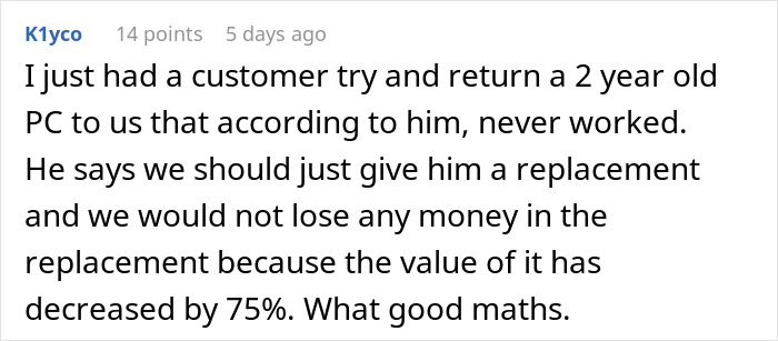 "She Was The Most Delusional Customer I Ever Had": Retail Tale About Return Of Used Costume "She Was The Most Delusional Customer I Ever Had": Retail Tale About Return Of Used Costume