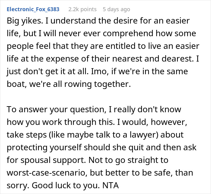 &ldquo;She Wants To Quit Her Job Permanently To Become Lazy&rdquo;: Man At Crossroads After Wife Changes