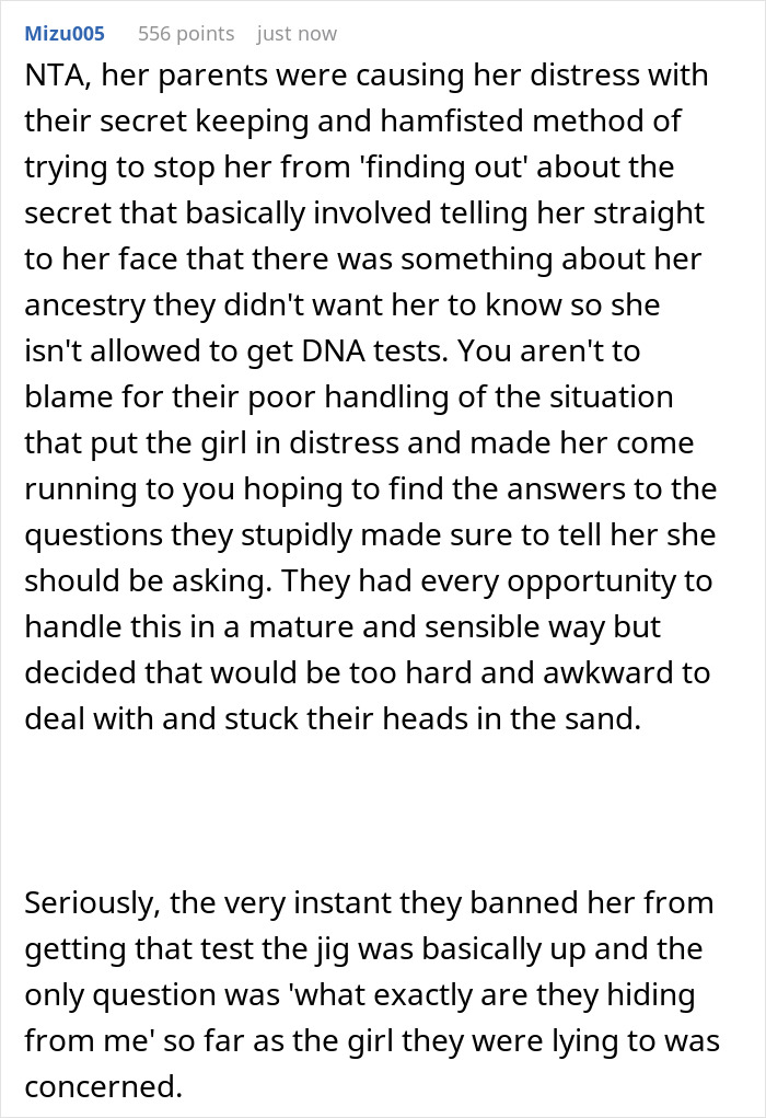 Family Is Tensed After Grandma Buys Granddaughter A DNA Test Due To Her Different Appearance