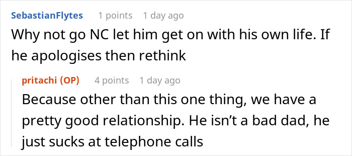 Daughter Is Done With Father Hanging Up The Phone, Lets His Electricity Be Cut Off As Revenge Daughter Is Done With Father Hanging Up The Phone, Lets His Electricity Be Cut Off As Revenge
