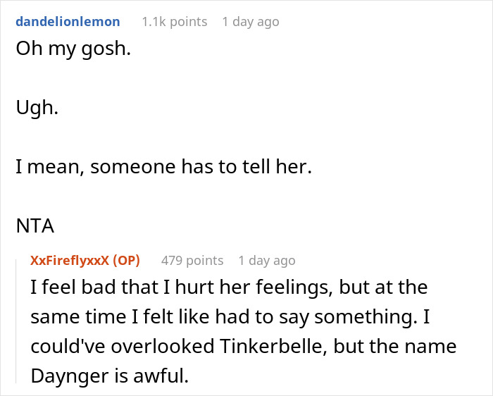 Woman Ignores Friend For A Week Because She's Convinced Her Kids Will Be Bullied For Their Names