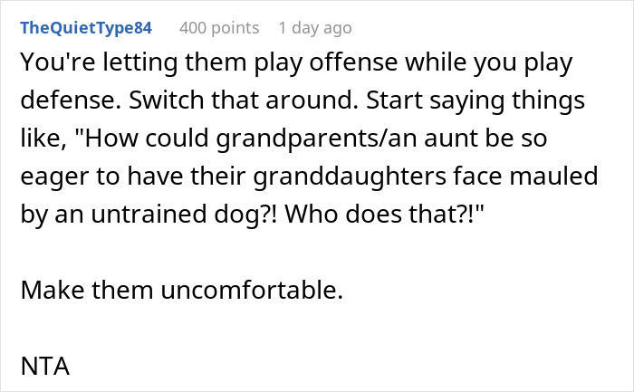 &ldquo;[Am I The Jerk] For Refusing To Bring My Daughter To Her Grandparents&rsquo; House On Thanksgiving?&rdquo;