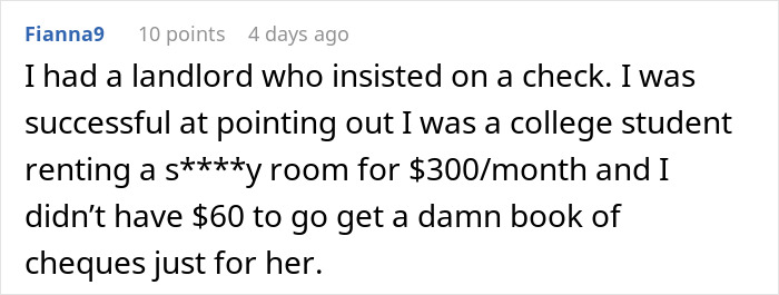 &ldquo;I View It As A Win&rdquo;: Company Charges A $10 Fee For Each Payment So This Person Goes Old-School