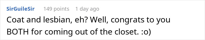 "The Jacket Fitted Me Perfectly": MIL Tries To Body Shame Woman, Regrets It