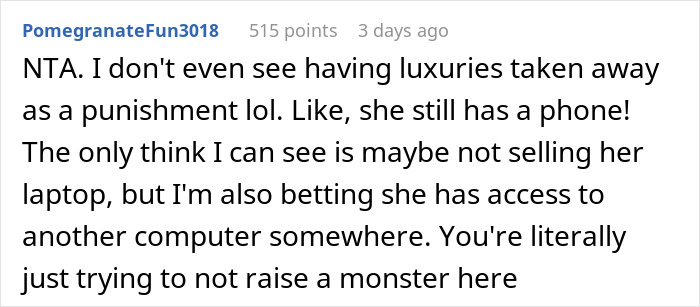 16-Year-Old Bullies A Kid For Being Poor, So Her Stepdad Takes Away All Her &ldquo;Luxuries&rdquo;