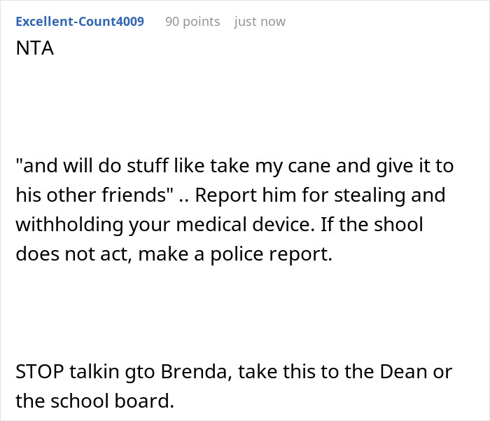 Student Won&rsquo;t Keep Being Harassed By Classmate With Down Syndrome, Walks Out From Class