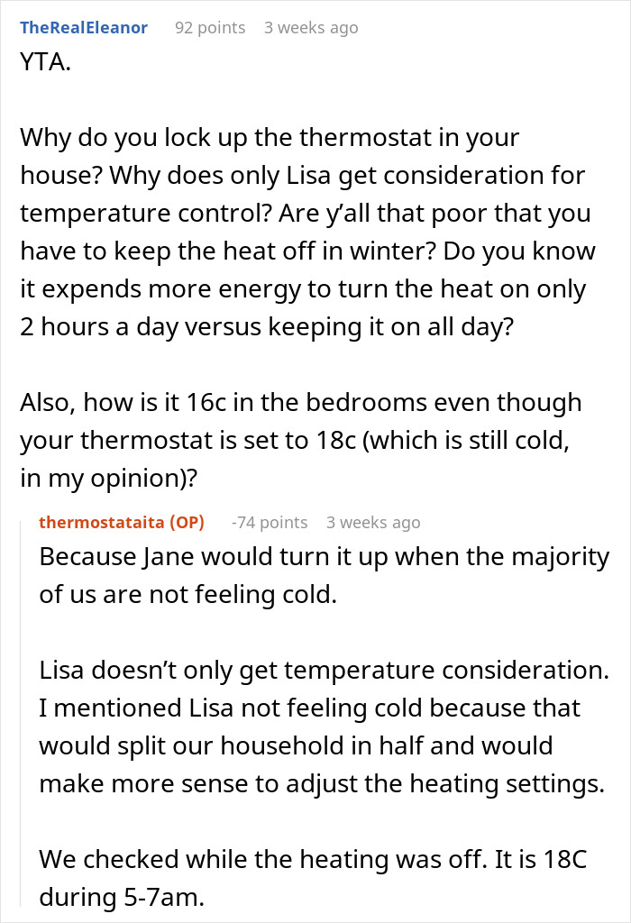 Internet Blasts Mom For Making Daughter Freeze At Night And Refusing To Adjust Temps