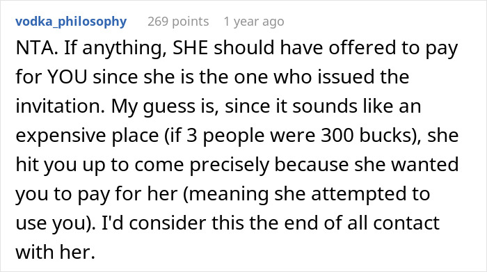 Woman Tries To Get Casual Date To Pay For Her Dinner With Friends, Gets Embarrassed And Blocked 