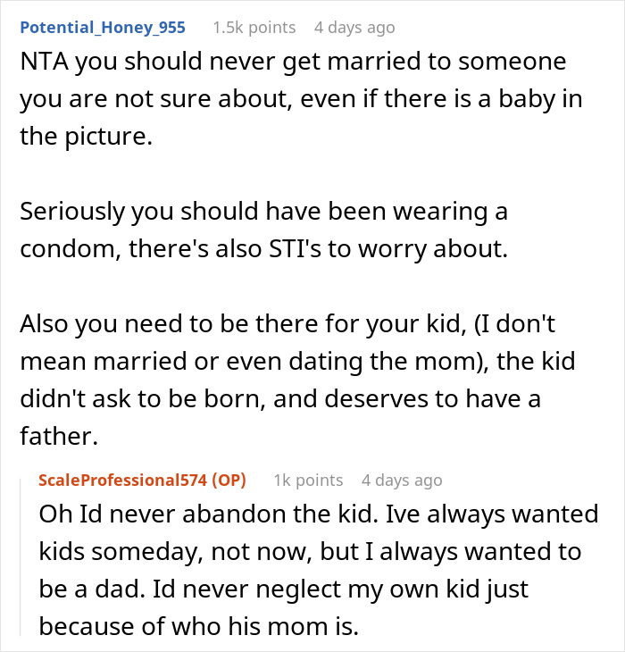 Man Asks If He’s A Jerk For Not Loving His Pregnant Wife-To-Be, Netizens Validate His Feelings Man Asks If He’s A Jerk For Not Loving His Pregnant Wife-To-Be, Netizens Validate His Feelings