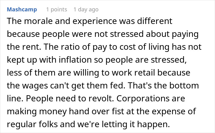 People Unveil The Sad Truth On How Working In Retail Has Changed Since The &rsquo;80s And &rsquo;90s