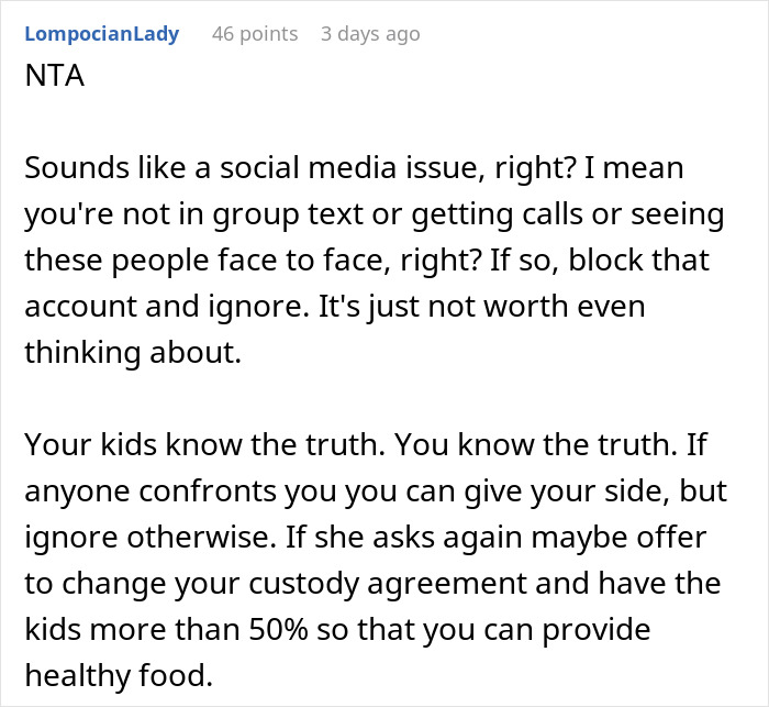 Woman Asks Ex For Money Because She And The Kids Are Out Of Food, Flips Out When He Refuses Woman Asks Ex For Money Because She And The Kids Are Out Of Food, Flips Out When He Refuses