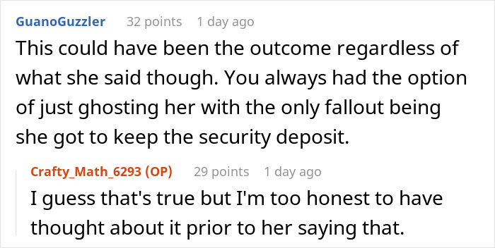 Woman Thinks She&rsquo;s Threatening Her Ex-BF But He Sees It As An Opportunity To Never See Her Again