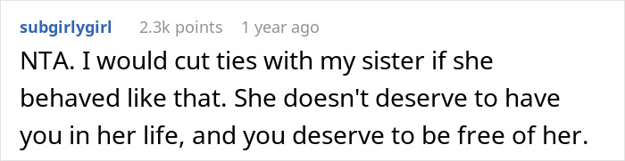 &ldquo;AITA For Walking Out Of My Sister&rsquo;s Birthday Party After She Announced She Was Pregnant?&rdquo;