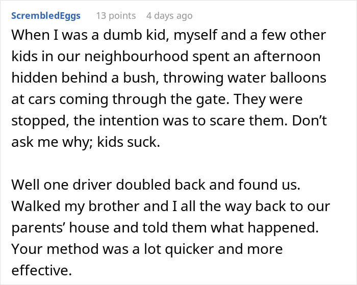 Cyclist Gets Pelted With Stones By Rowdy Kids, Gives Them The Scare Of Their Lives Cyclist Gets Pelted With Stones By Rowdy Kids, Gives Them The Scare Of Their Lives