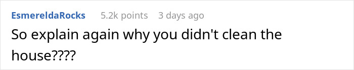 Guy Embarrassed GF Didn’t Clean Up For His Parents’ Visit, Gets A Reality Check Online Guy Embarrassed GF Didn’t Clean Up For His Parents’ Visit, Gets A Reality Check Online