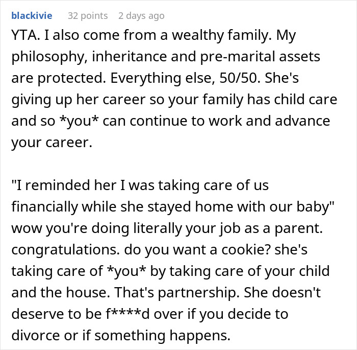 Wife Demands Her Husband Revoke Their Prenup Two Years Into Marriage, He Refuses