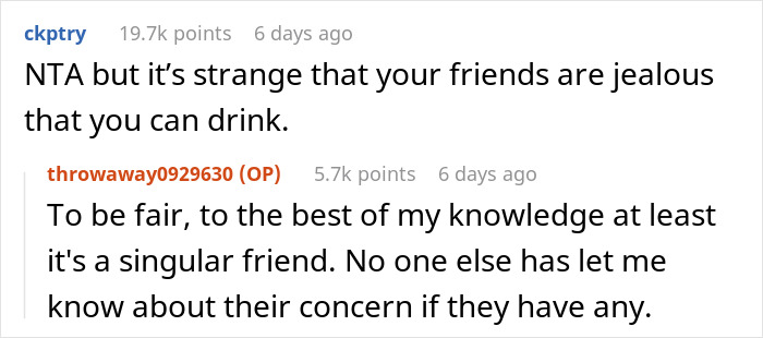 Person Enjoys Drinks On Their DD Nights As They Can&rsquo;t Operate A Vehicle, Gets Under A Friend&rsquo;s Skin