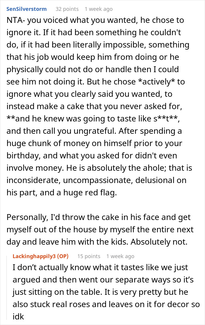 Woman Tells Husband Exactly What She Wants For Birthday, Gets Livid When He Just Ignores It