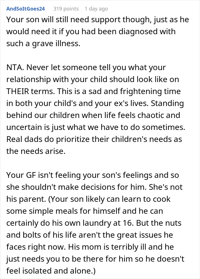 Woman Accuses BF Of Putting His Dying Ex-Wife Before Her Because He Postponed Their Vacation Woman Accuses BF Of Putting His Dying Ex-Wife Before Her Because He Postponed Their Vacation