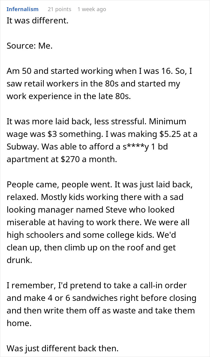 People Unveil The Sad Truth On How Working In Retail Has Changed Since The &rsquo;80s And &rsquo;90s
