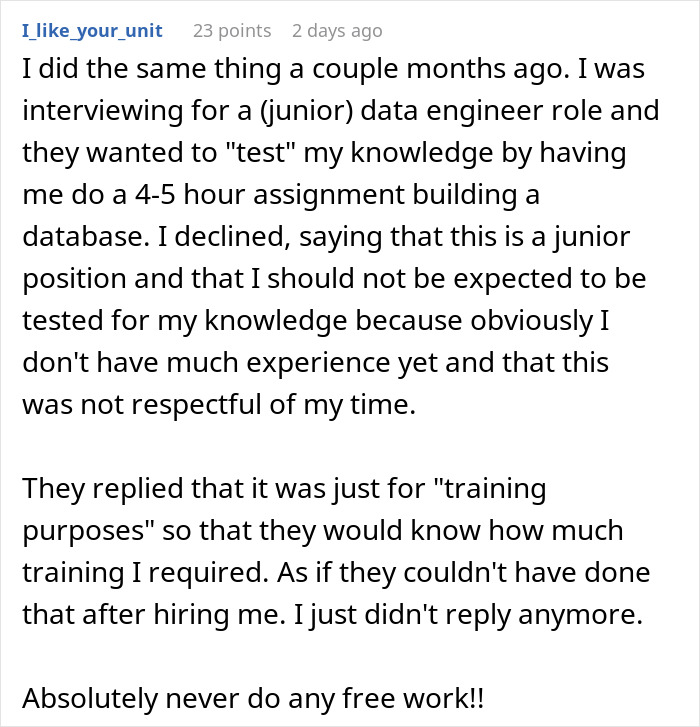 Job Applicant Sees Right Through Interviewers And Their Toxic Practices, Withdraws The Application Job Applicant Sees Right Through Interviewers And Their Toxic Practices, Withdraws The Application