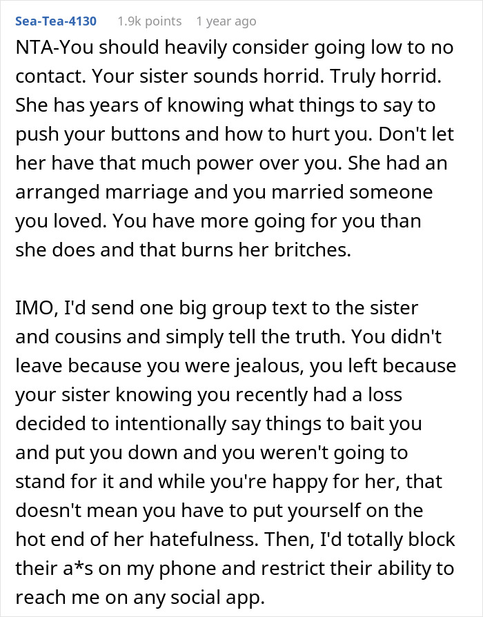 &ldquo;AITA For Walking Out Of My Sister&rsquo;s Birthday Party After She Announced She Was Pregnant?&rdquo;