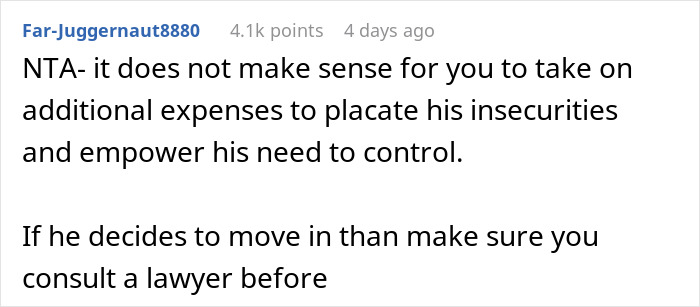 Woman Shares Why Her BF Refuses To Move Into Her Apartment, Internet Instantly Spot Red Flags