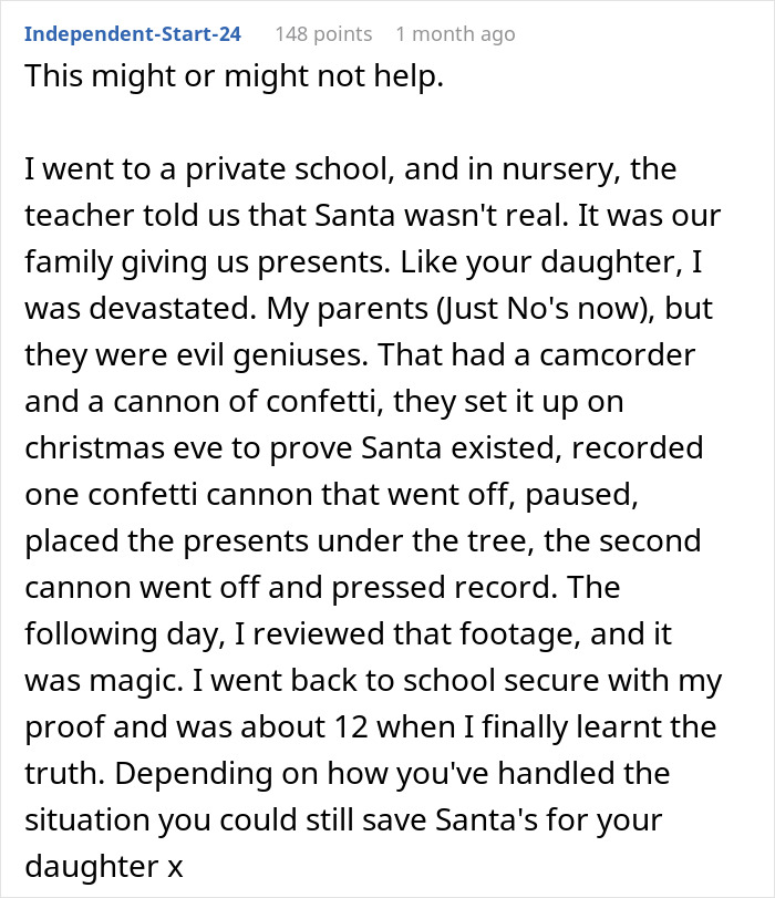 MIL Tells Granddaughter Santa “Isn’t Real”, Gets Arrested After Things Escalate MIL Tells Granddaughter Santa “Isn’t Real”, Gets Arrested After Things Escalate