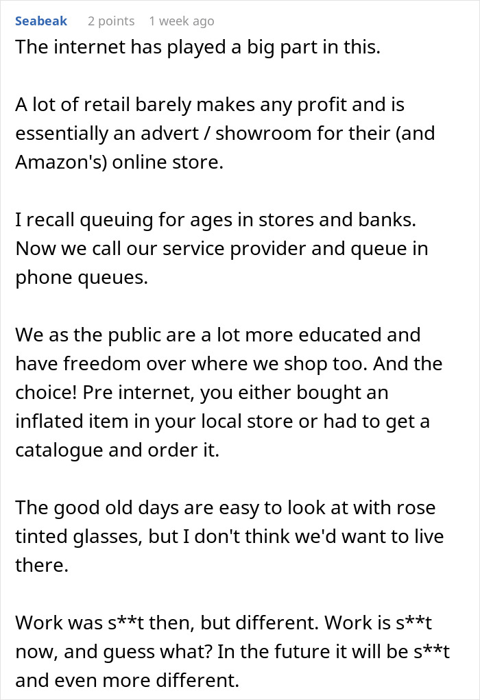 People Unveil The Sad Truth On How Working In Retail Has Changed Since The &rsquo;80s And &rsquo;90s