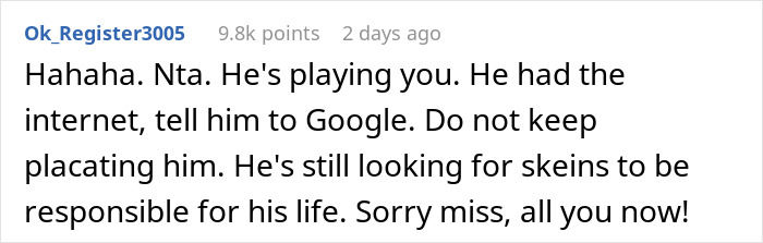 Son Who Couldn’t Even Learn How To Do Laundry Blames Parent After Getting Credit Card Debt At 19