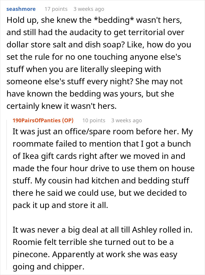 Woman Teaches Entitled Roommate How “Don’t Touch My Things And I Won’t Touch Yours” Really Works Woman Teaches Entitled Roommate How “Don’t Touch My Things And I Won’t Touch Yours” Really Works
