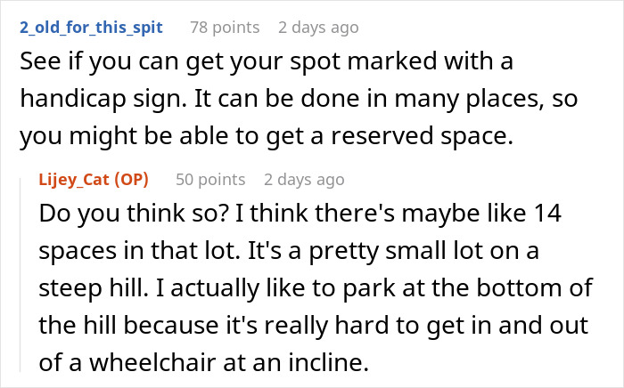 “I Sat There Completely Dumbfounded”: Handicapped Person Astounded By Their Neighbor’s Request “I Sat There Completely Dumbfounded”: Handicapped Person Astounded By Their Neighbor’s Request