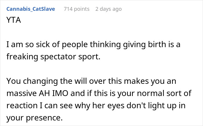 Woman Boots Husband From The Delivery Room, He Boots Her From His Will And Testament Woman Boots Husband From The Delivery Room, He Boots Her From His Will And Testament