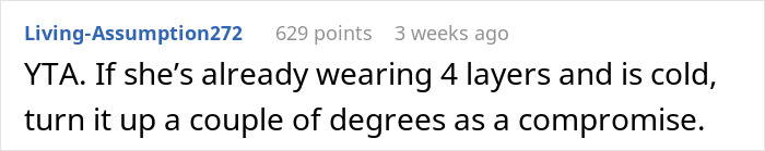 Internet Blasts Mom For Making Daughter Freeze At Night And Refusing To Adjust Temps