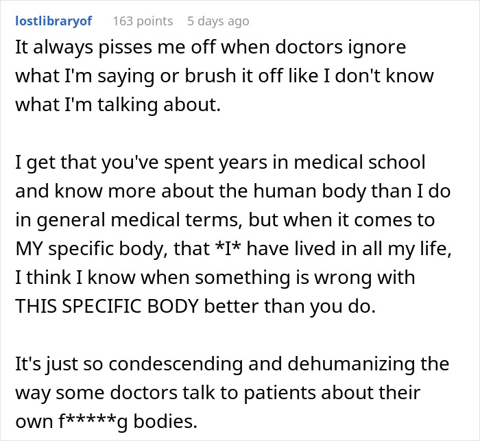 Woman Gets Ignored By The ER Doc For Hours, Gets Another Doc To Check Her Out And He's Furious