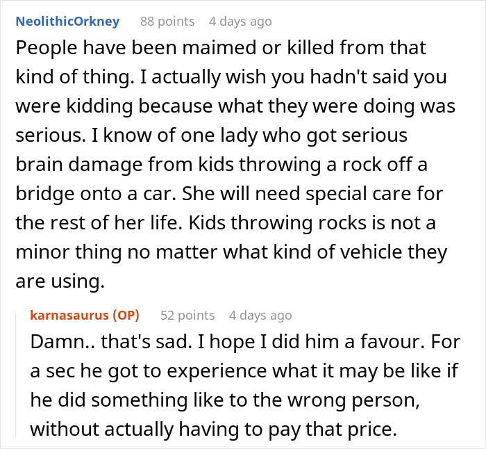 Cyclist Gets Pelted With Stones By Rowdy Kids, Gives Them The Scare Of Their Lives Cyclist Gets Pelted With Stones By Rowdy Kids, Gives Them The Scare Of Their Lives