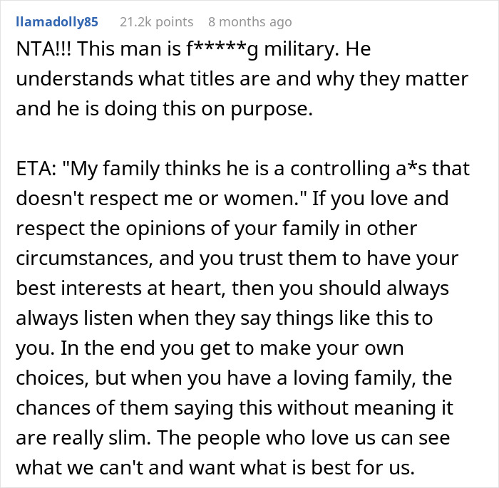 Guy Regrets Mocking Fianc&eacute;e&rsquo;s Job After She Breaks Up With Him