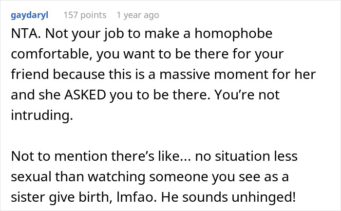 "Might Make Me Attracted To Her": Husband Doesn't Want Wife's BFF In The Delivery Room