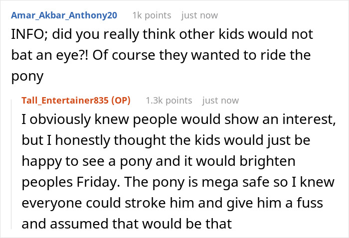 Mom Allows 7 Y.O. To Ride A Pony To School, Causing Entitled Parent To Go Off On Her