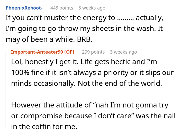 Grossed-Out Woman Shares A Screenshot Of A Chat With BF That Foreshadowed Their Breakup