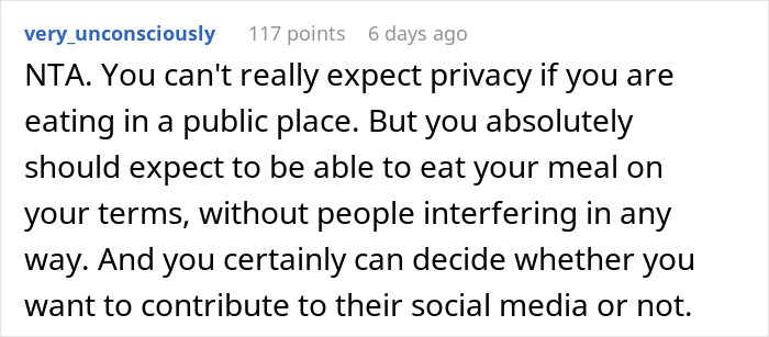 &ldquo;Sorry Guys, It&rsquo;s My Cheat Day&rdquo;: Person Refuses To Appease Influencers At A Restaurant