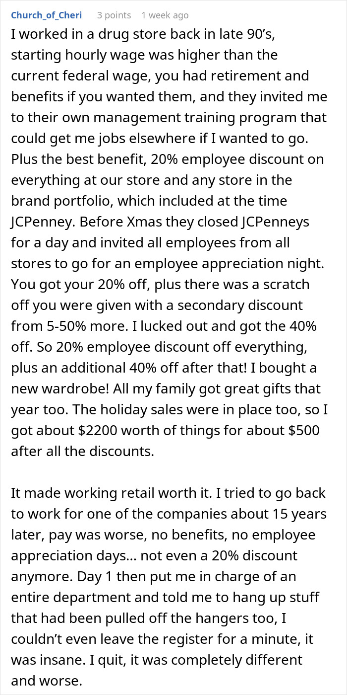 People Unveil The Sad Truth On How Working In Retail Has Changed Since The &rsquo;80s And &rsquo;90s