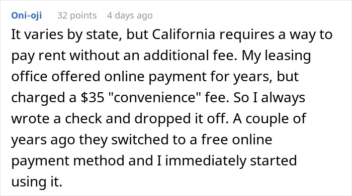 &ldquo;I View It As A Win&rdquo;: Company Charges A $10 Fee For Each Payment So This Person Goes Old-School