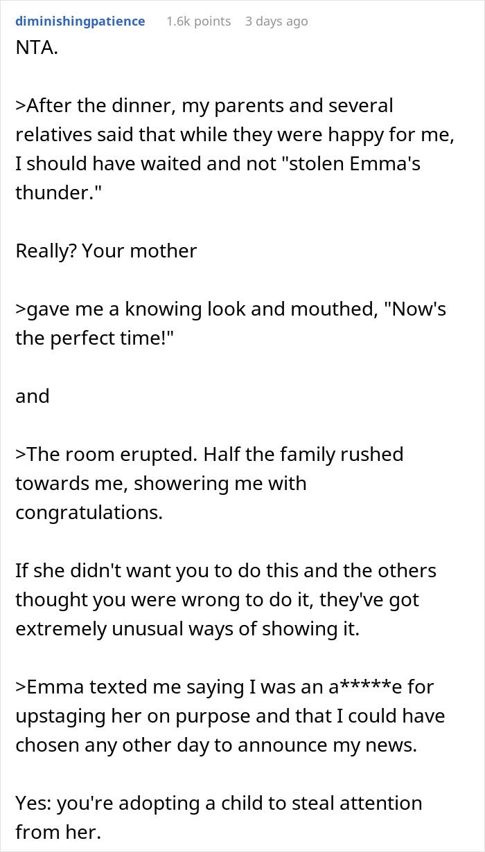 &ldquo;Her Face Had Fallen&rdquo;: Woman Accused Of Stealing Sister&rsquo;s Spotlight With Her News